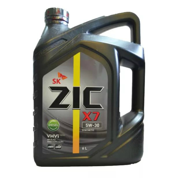 Моторное масло Zic X7 LS 5w30 синтетическое (6 л)